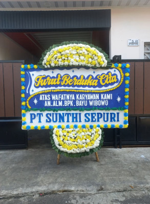Papan Bunga Duka di Parakannyasag