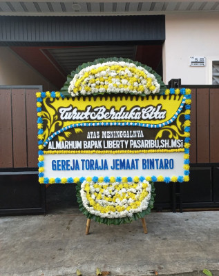 Papan Bunga Duka di Parakannyasag